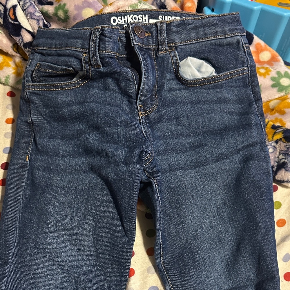 OshKosh B'gosh Men's Dark Blue Slim Jeans